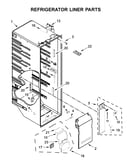 Refrigerator liner parts
