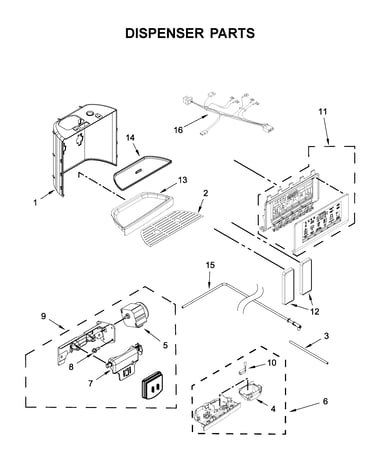 Dispenser parts