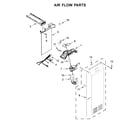 KitchenAid KRSC700HBS01 air flow parts diagram