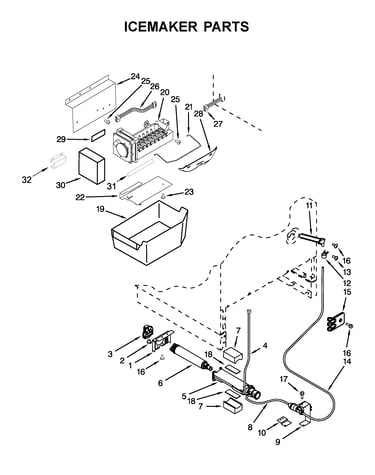 Icemaker parts