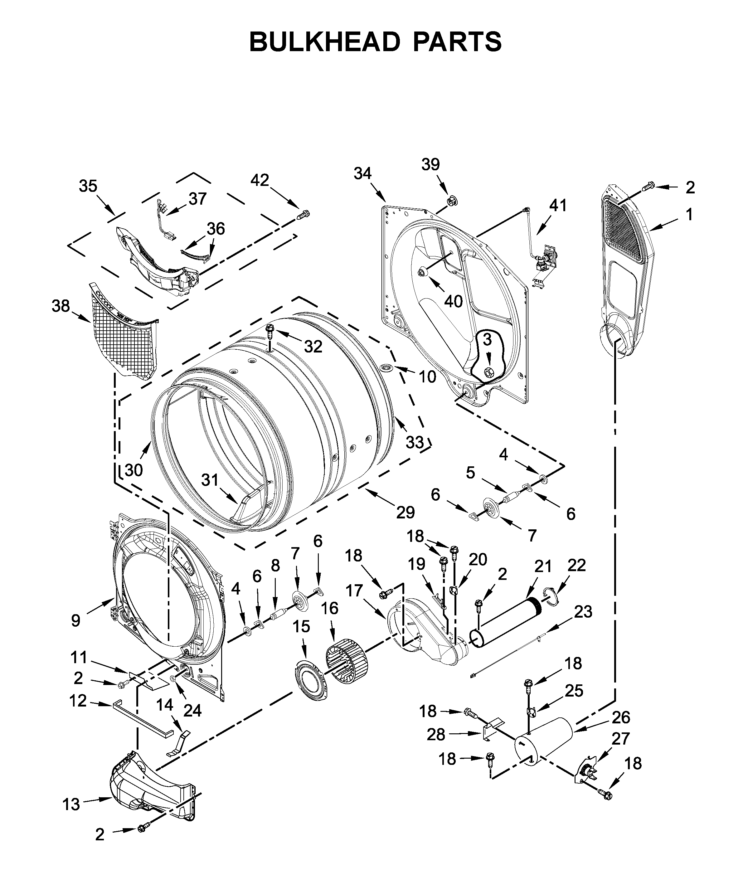 Bulkhead parts