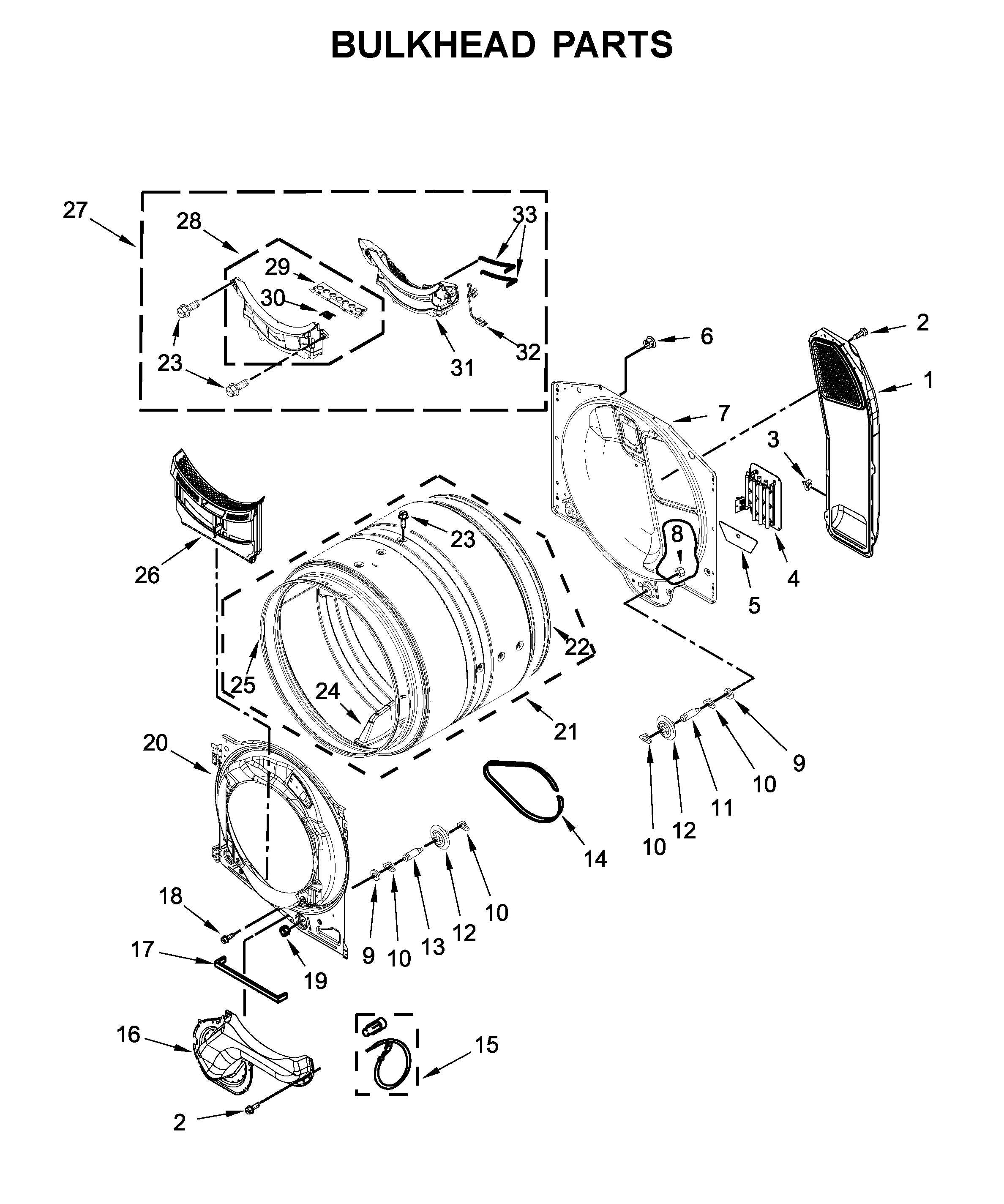 Bulkhead parts