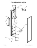 Freezer door parts