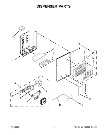 Dispenser parts