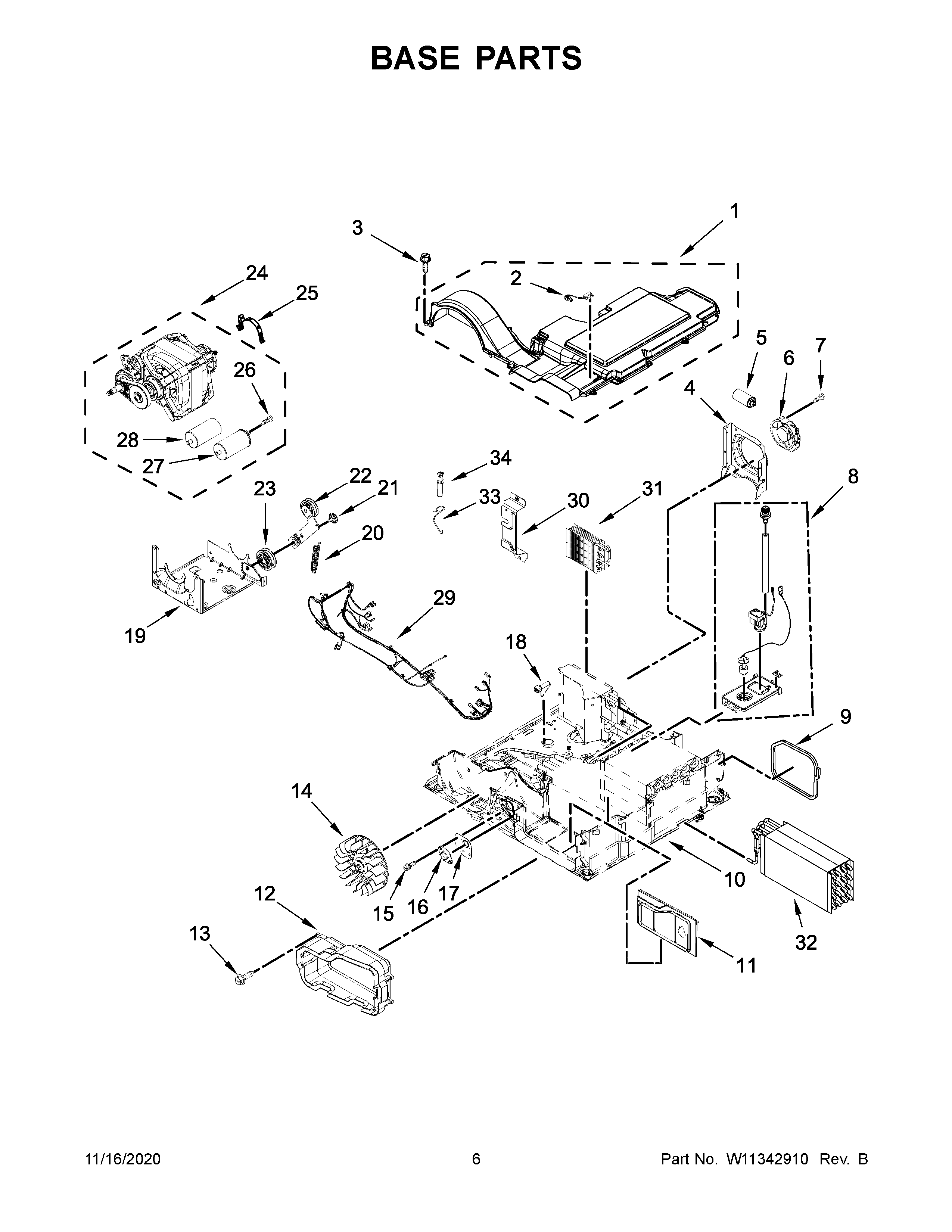 Base parts