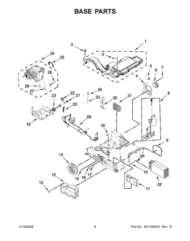 Base parts