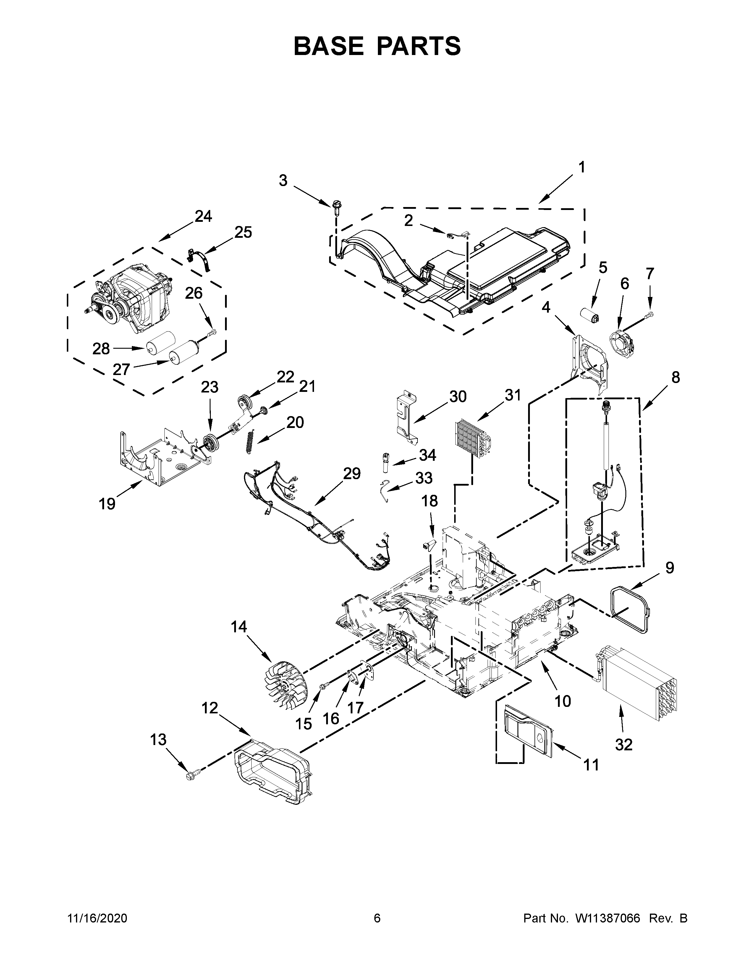 Base parts