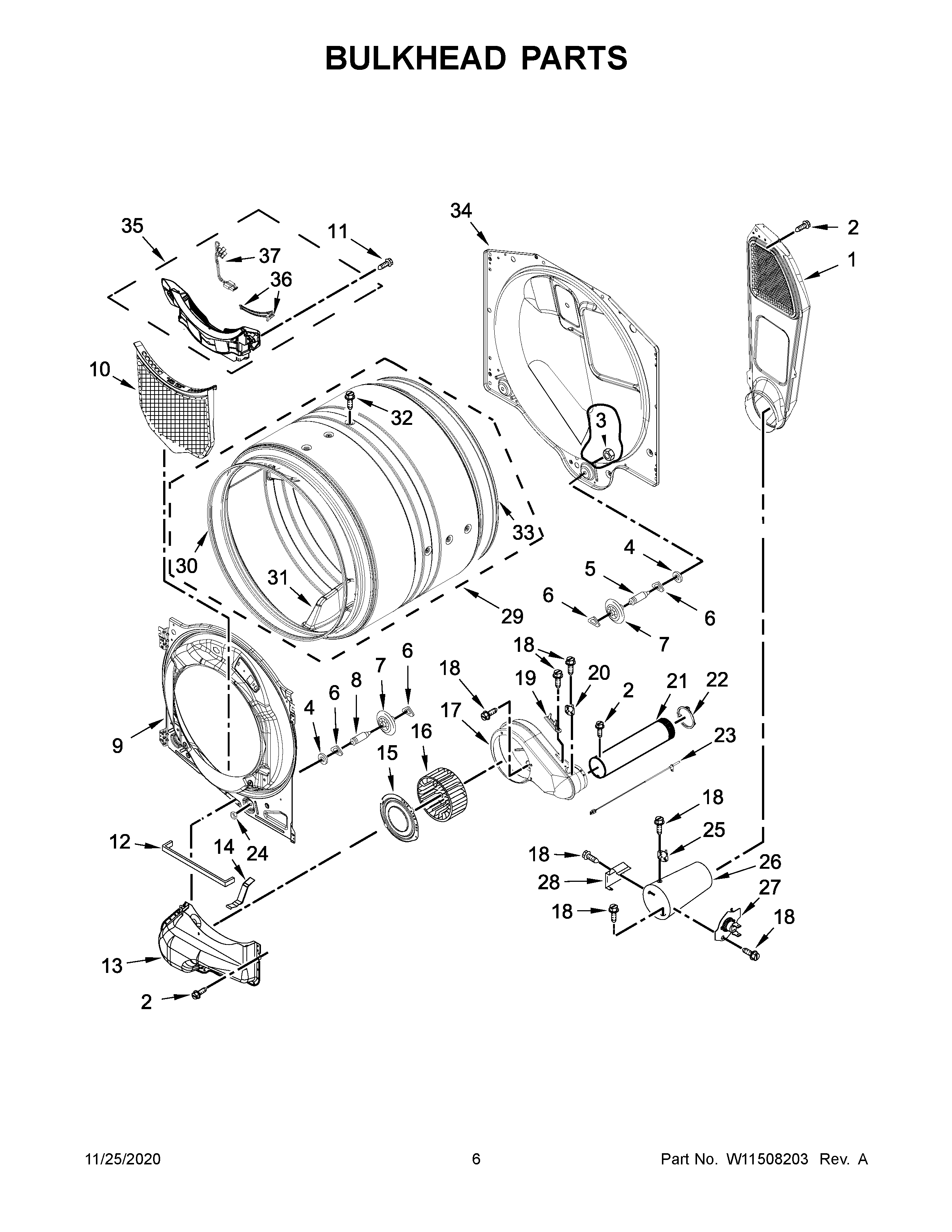 BULKHEAD PARTS