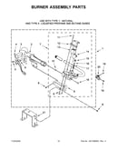Burner assembly parts