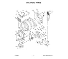 Whirlpool WGD8620HW2 bulkhead parts diagram