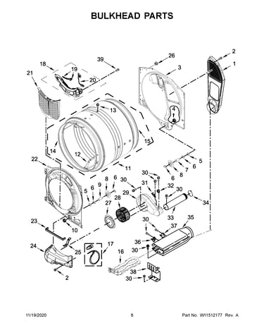 Bulkhead parts