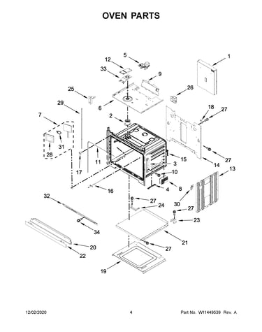Oven parts