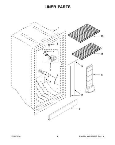 Liner parts