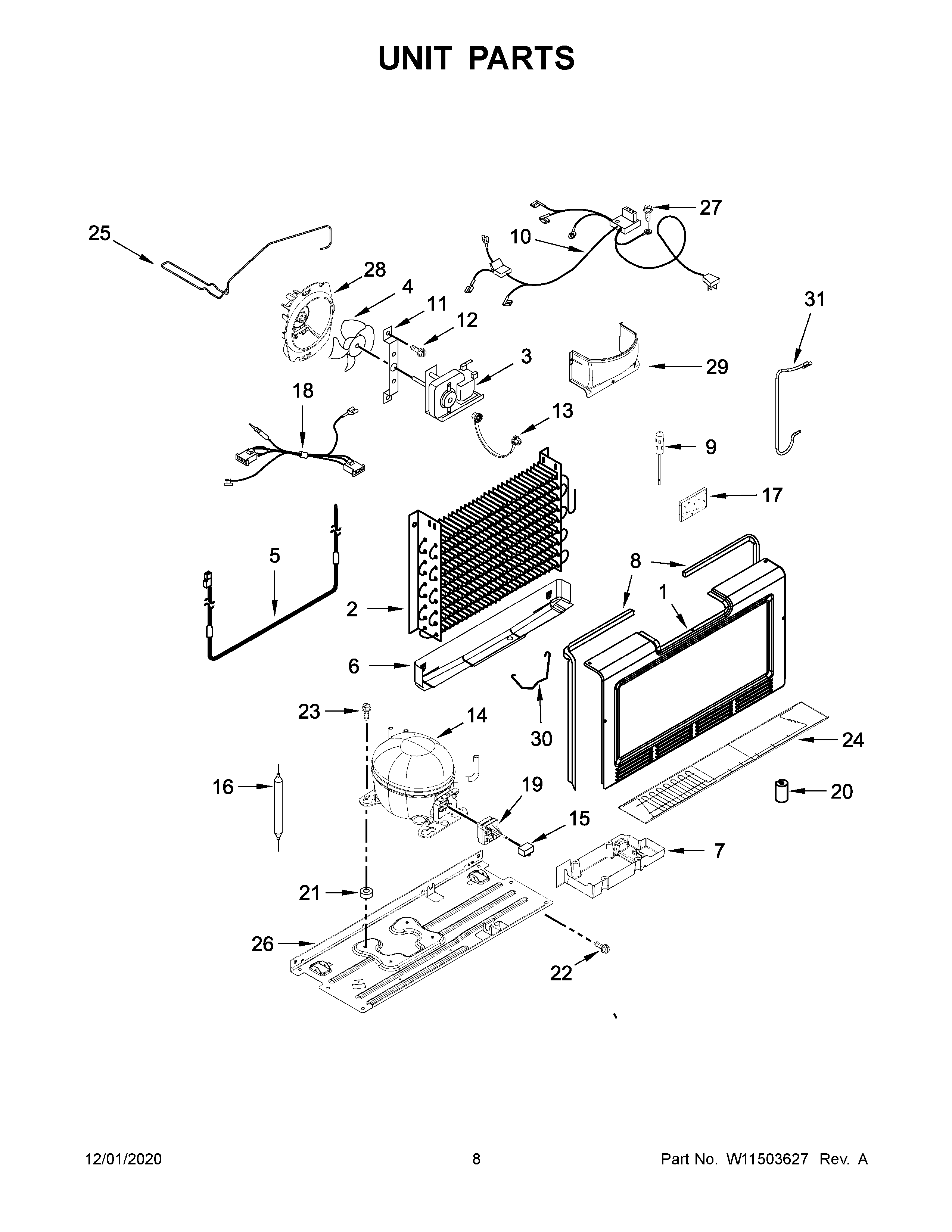 Unit parts