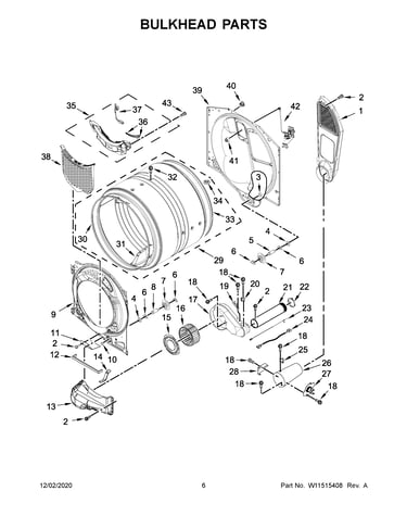 Bulkhead parts