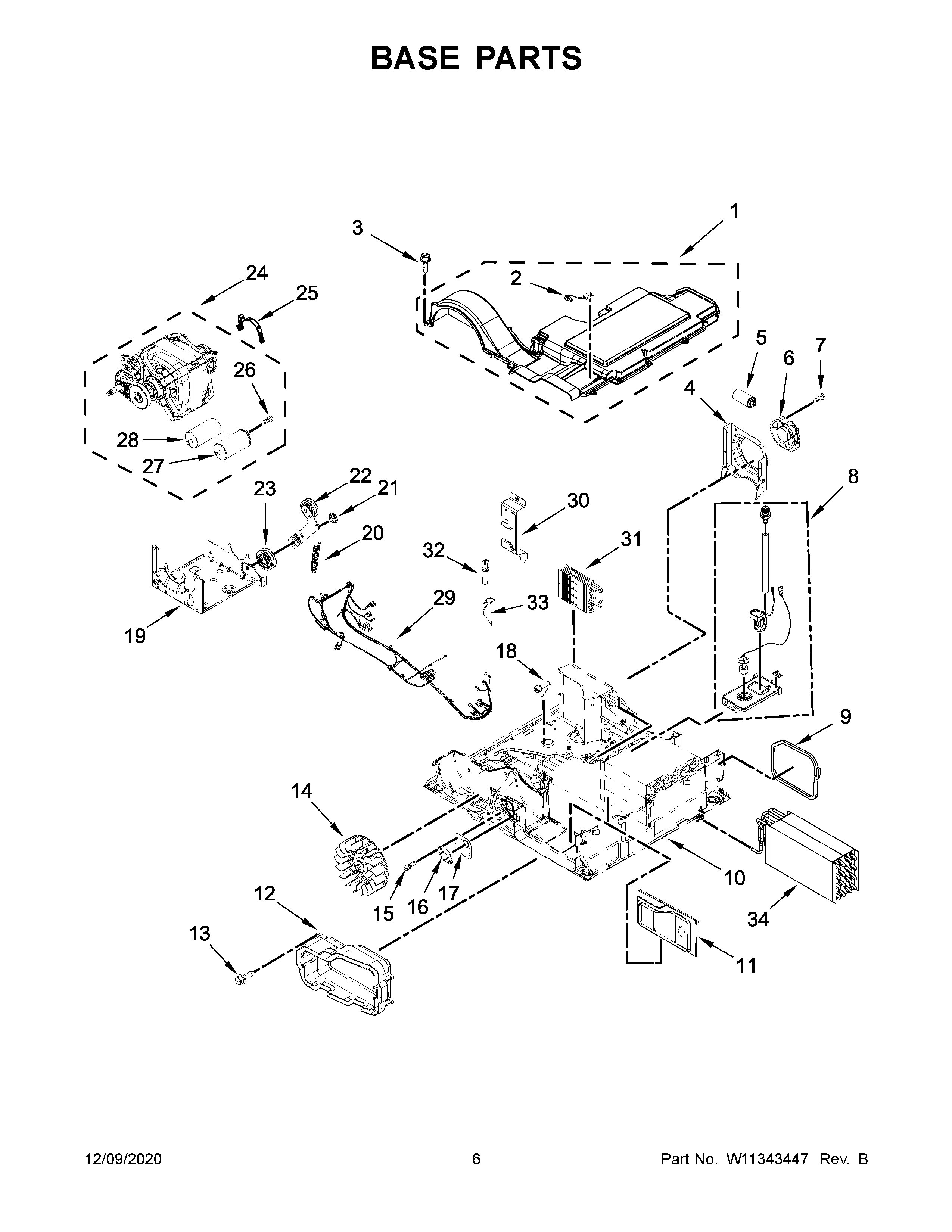 Base parts