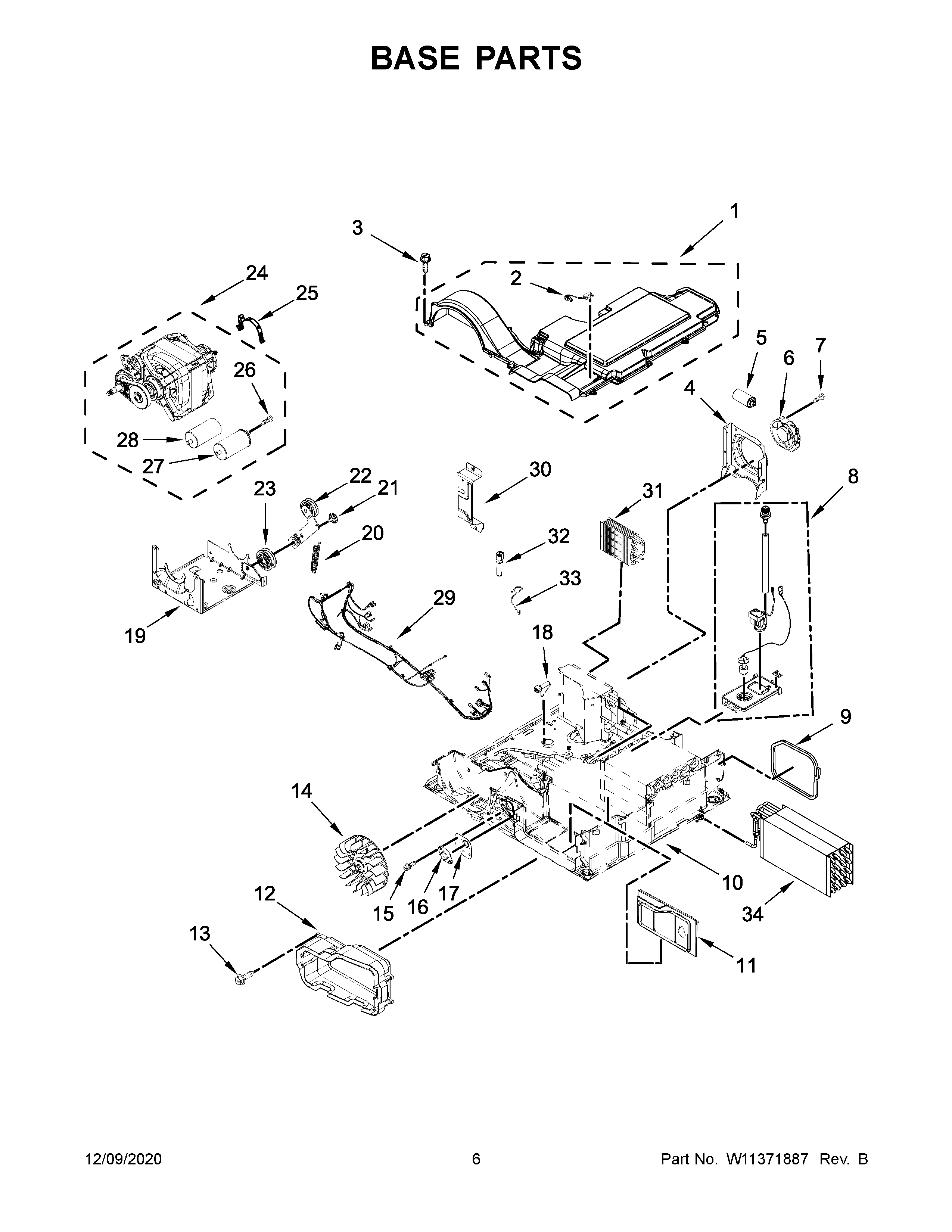 Base parts