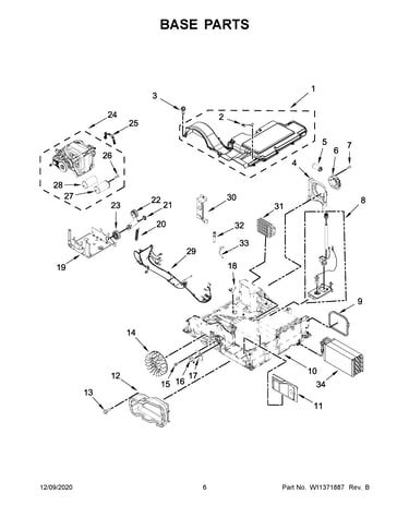 Base parts