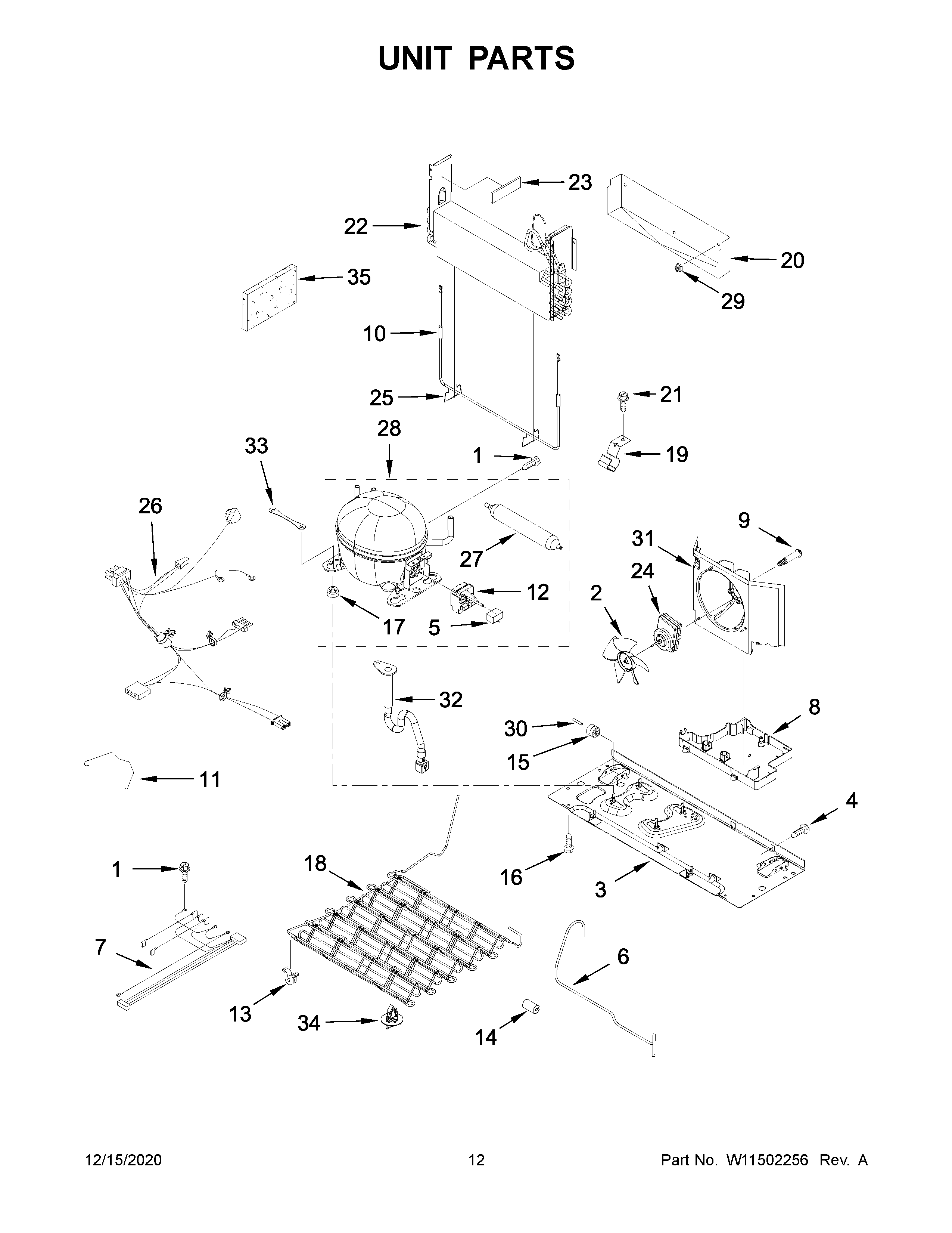 Unit parts