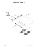 Cooktop parts