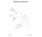 Maytag MFF2258FEZ05 refrigerator liner parts diagram