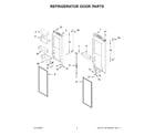 Maytag MFF2258FEZ05 refrigerator door parts diagram