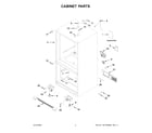 Maytag MBF2258FEZ05 cabinet parts diagram