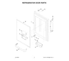 Maytag MBF2258FEZ05 refrigerator door parts diagram