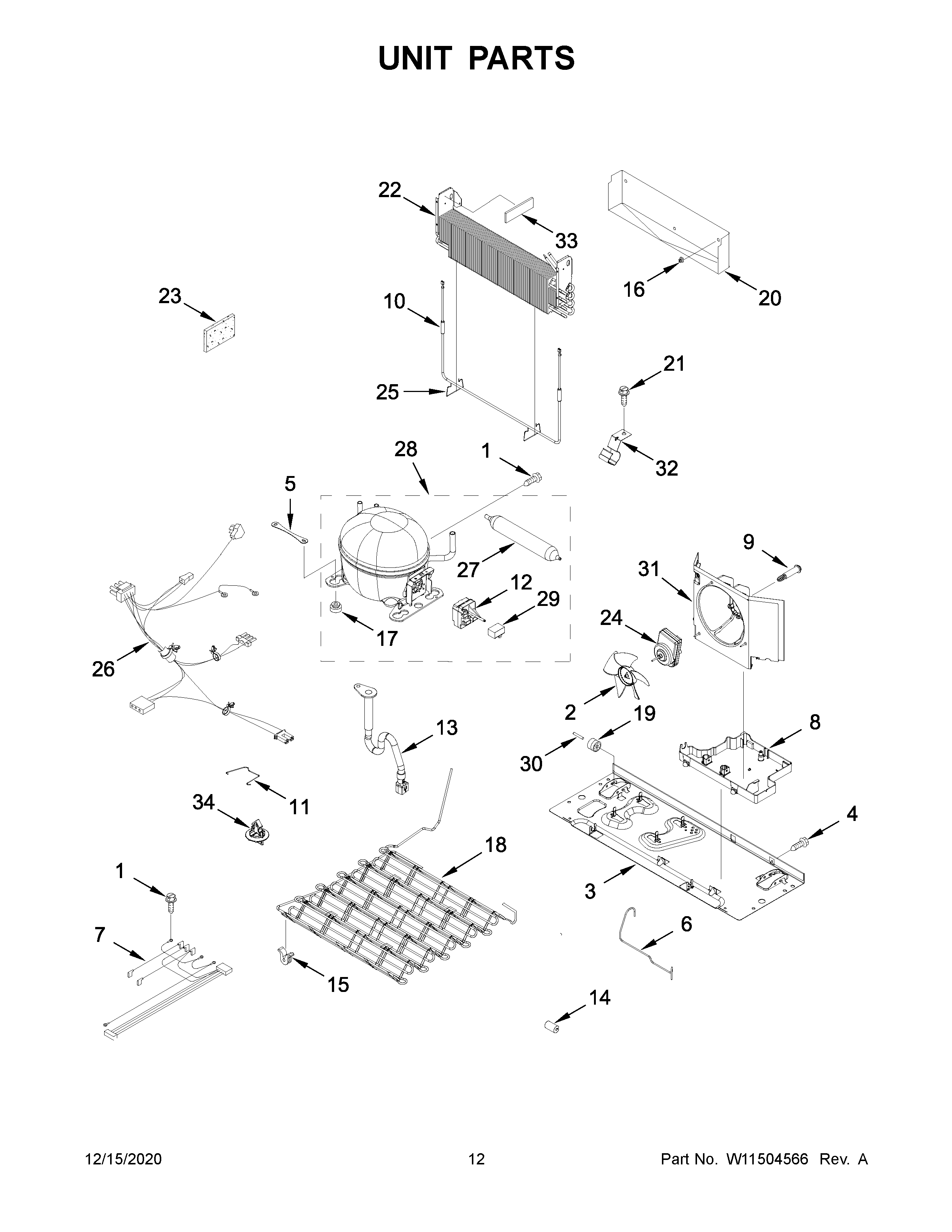 Unit parts