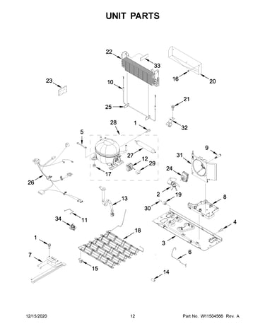 Unit parts
