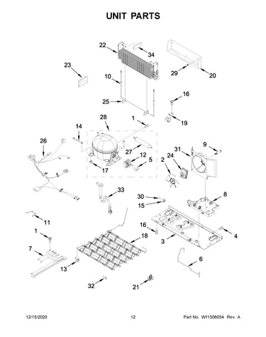 Unit parts