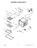 Internal oven parts