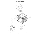 KitchenAid KFDC558JSS01 18" oven parts diagram