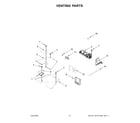 KitchenAid KFDC558JSS01 venting parts diagram