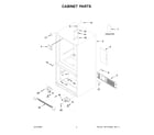 Maytag MBL1957FEZ06 cabinet parts diagram