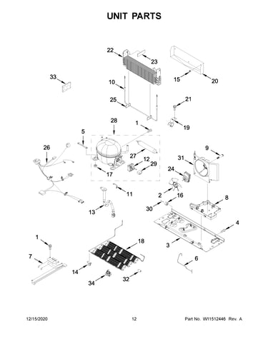 Unit parts