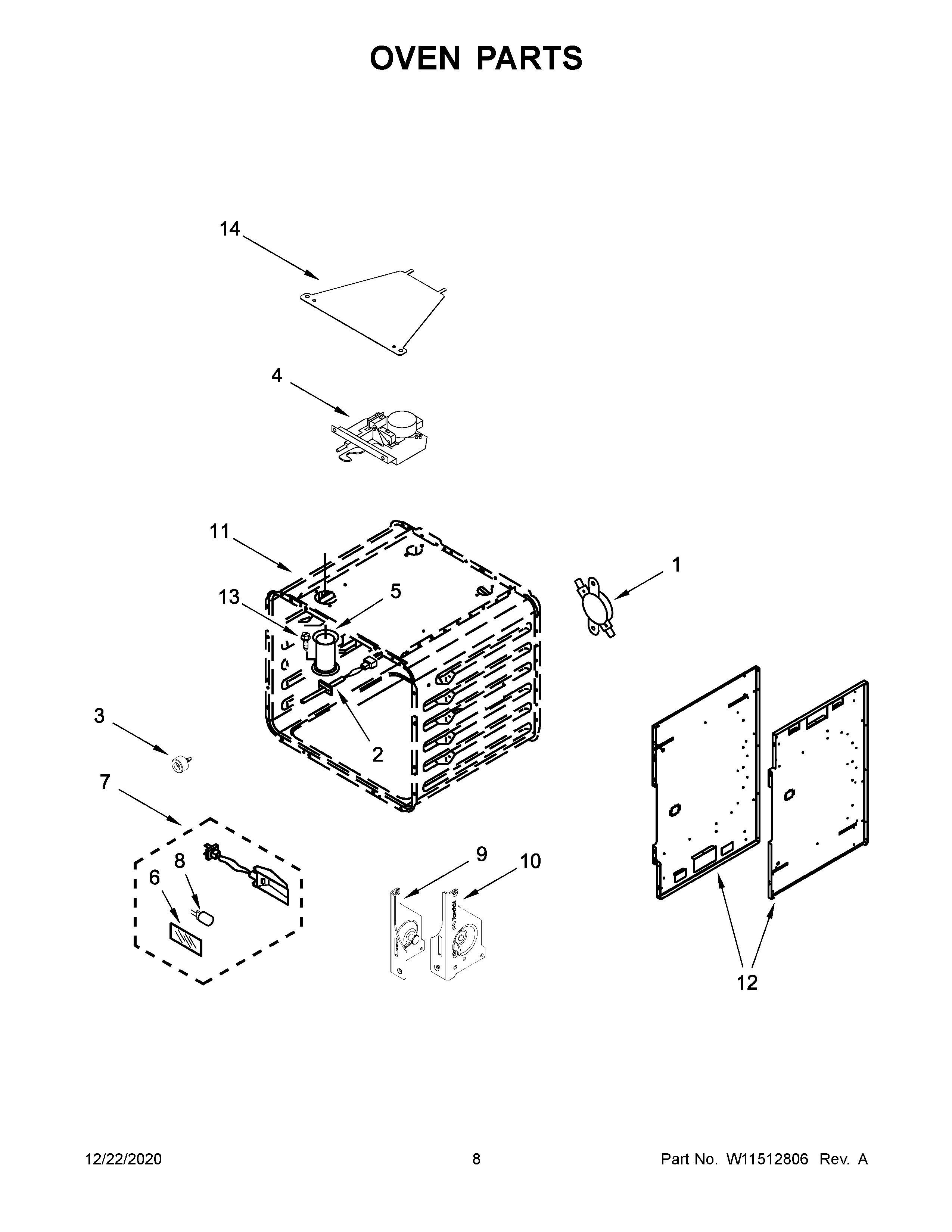 OVEN PARTS