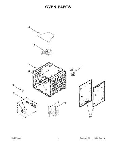 Oven parts