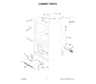 KitchenAid KRBR102ESS02 cabinet parts diagram