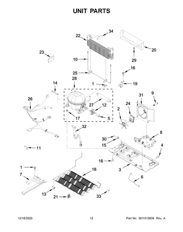 Unit parts
