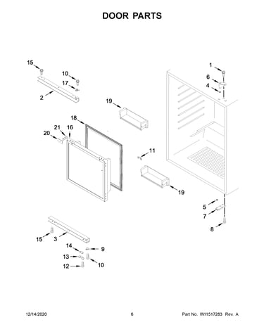 Door parts