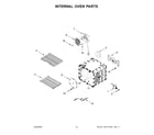 KitchenAid KFGC506JBK01 internal oven parts diagram