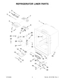 Refrigerator liner parts