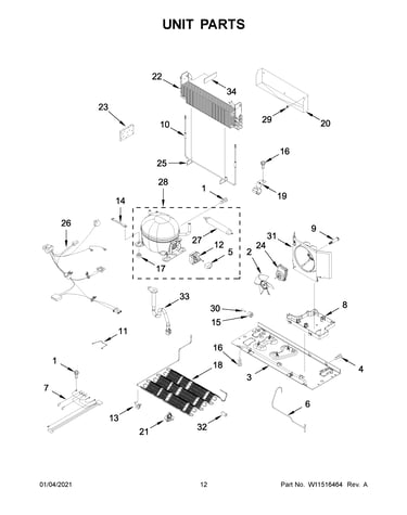 Unit parts