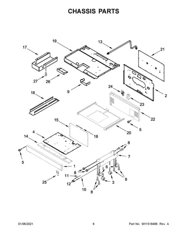 Chassis parts