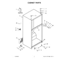 Amana ART318FFDS07 cabinet parts diagram
