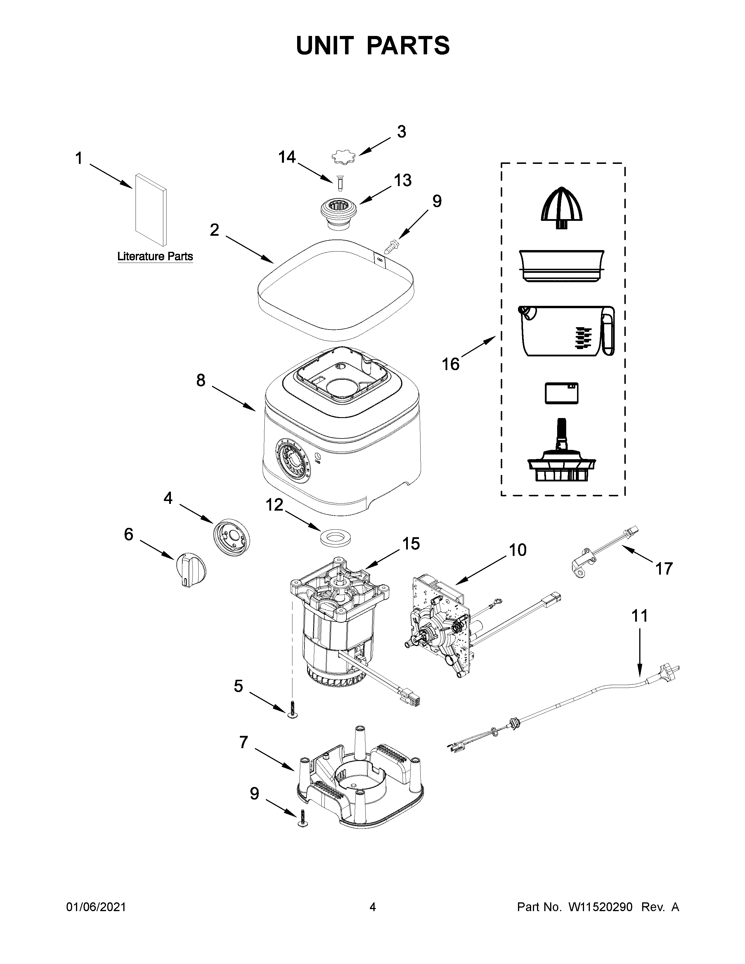 UNIT PARTS