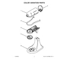 KitchenAid 7KSM175PSZHY0 color variation parts diagram