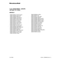 KitchenAid 5KSM175PSEGP4 cover sheet diagram