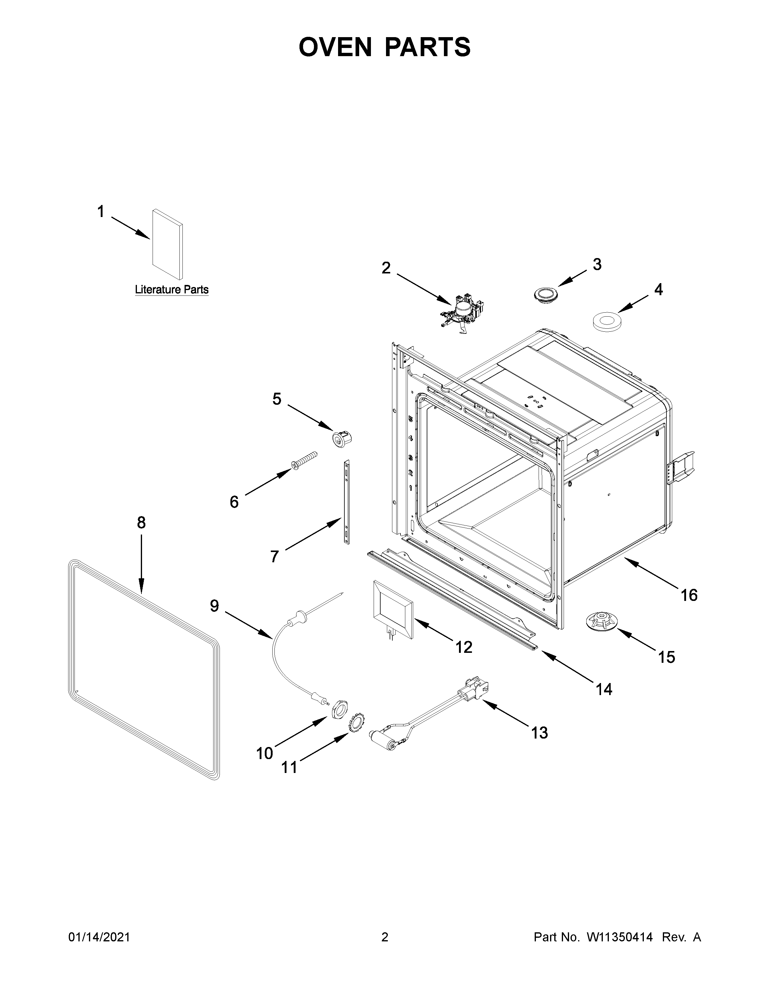 OVEN PARTS